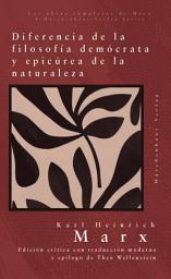 Icon image Diferencia entre las filosofías demócrata y epicúrea de la naturaleza