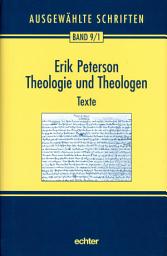 Icon image Theologie und Theologen: Teilband 9/1