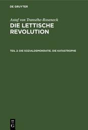 Icon image Die Sozialdemokratie. Die Katastrophe