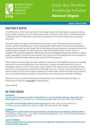Icon image South Asia Nutrition Knowledge Initiative: Abstract digest March 2025