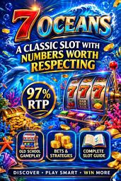 Icon image 7 Oceans: A Classic Slot With Numbers Worth Respecting: 97% RTP, old school gameplay, bets, and slot guide