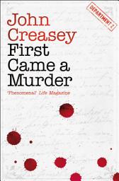 Icon image First Came a Murder
