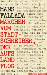 Icon image Märchen vom Stadtschreiber, der aufs Land flog: Ausgabe 3