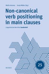 Icon image Non-canonical verb positioning in main clauses