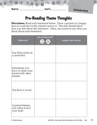 Icon image Alexander and the Terrible, Horrible--Pre-Reading Activities