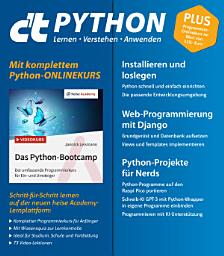 Icon image c't Python: Lernen • Verstehen • Anwenden