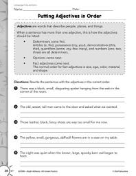 Icon image Language Conventions: Adjectives Practice