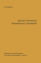 Icon image Recent Synthetic Differential Geometry
