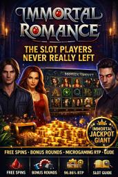 Icon image Immortal Romance: The Slot Players Never Really Left: Free spins, bonus rounds, Microgaming RTP, and slot guide