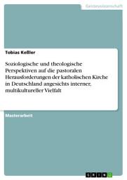 Icon image Soziologische und theologische Perspektiven auf die pastoralen Herausforderungen der katholischen Kirche in Deutschland angesichts interner, multikultureller Vielfalt