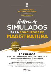 Icon image Bateria de simulados para concursos de magistratura: 7 simulados