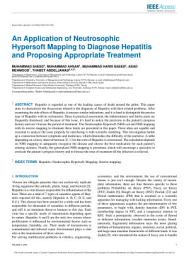Icon image An Application of Neutrosophic Hypersoft Mapping to Diagnose Hepatitis and Proposing Appropriate Treatment