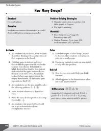 Icon image The Number System Leveled Problems: Fractions and Area Models: Fractions and Area Models