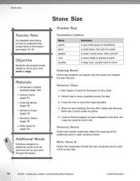Icon image Vocabulary Ladder for Stone Size