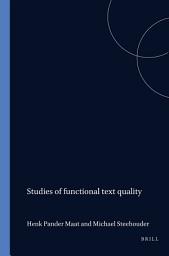 Icon image Studies of functional text quality