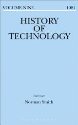 Icon image History of Technology Volume 9