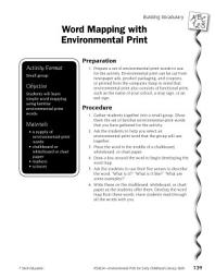 Icon image Environmental Print & Building Vocabulary: Word Mapping