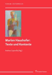 Icon image Marlen Haushofer: Texte und Kontexte