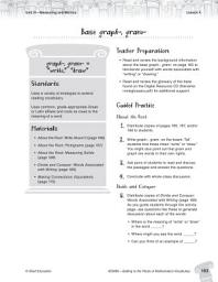 Icon image Content-Area Vocabulary Mathematics--Bases graph-, gram-