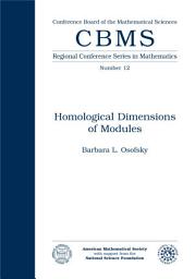 Icon image Homological Dimensions of Modules