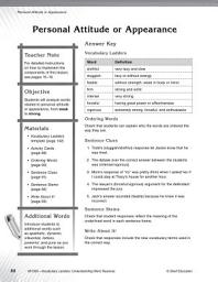 Icon image Vocabulary Ladder for Personal Attitude or Appearance