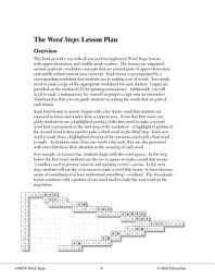 Icon image Vocabulary Word Steps (Set 1)