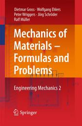 Icon image Mechanics of Materials – Formulas and Problems: Engineering Mechanics 2