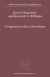 Icon image Congruences for L-Functions