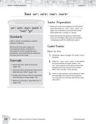 Icon image Content-Area Vocabulary Science--Base cur-, curs-, cour-, cours-