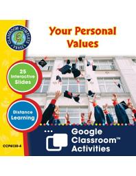 Icon image Applying Life Skills - Your Personal Life Plan: Your Personal Values - Google Slides (SPED) Gr. 6-12+