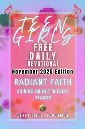 Icon image Teen Girls Free Daily Devotional November 2025 Edition: Radiant Faith: Shining Bright in Every Season