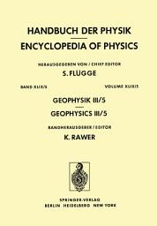 Icon image Geophysik III / Geophysics III: Teil V / Part V