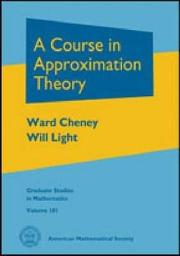 Icon image A Course in Approximation Theory