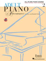 Imazhi i ikonës Adult Piano Adventures All-in-One Lesson Book 2: Book/Online Audio