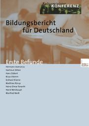 Icon image Bildungsbericht für Deutschland: Erste Befunde
