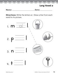 Icon image Pre-Kindergarten Foundational Phonics Skills: Long Vowel a