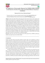 Icon image The Application of Neutrosophic Hypersoft Set TOPSIS (NHSS-TOPSIS) in the Selection of Carbon Nano Tube based Field Effective Transistors CNTFETs