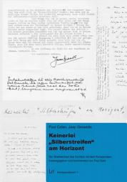 Icon image Keinerlei "Silberstreifen" am Horizont: Der Briefwechsel des Dichters mit dem Komponisten
