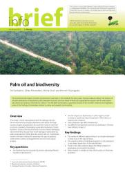 Icon image Palm oil and biodiversity