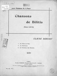 Icon image Chansons de Bilitis (Pierre Louys)