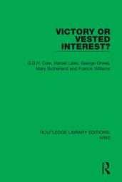 Icon image Victory or Vested Interest?