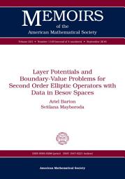 Icon image Layer Potentials and Boundary-Value Problems for Second Order Elliptic Operators with Data in Besov Spaces