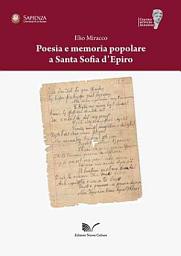 Icon image Poesia e memoria popolare a Santa Sofia d'Epiro