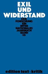 Icon image Exil und Widerstand