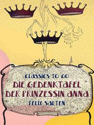 Icon image Die Gedenktafel der Prinzessin Anna
