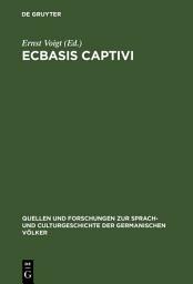 Icon image Ecbasis captivi: Das älteste Thierepos des Mittelalters