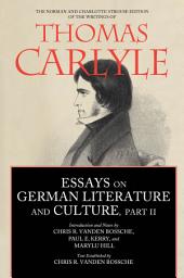Icon image Essays on German Literature and Culture, Part II