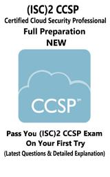 Icon image (ISC)2 CCSP Certified Cloud Security Professional Full Preparation - NEW VERSION: Pass your Exam on your first Try (Latest Questions + Detailed Explanation)