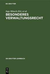 Icon image Besonderes Verwaltungsrecht: Ausgabe 6