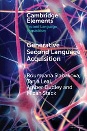 Icon image Generative Second Language Acquisition